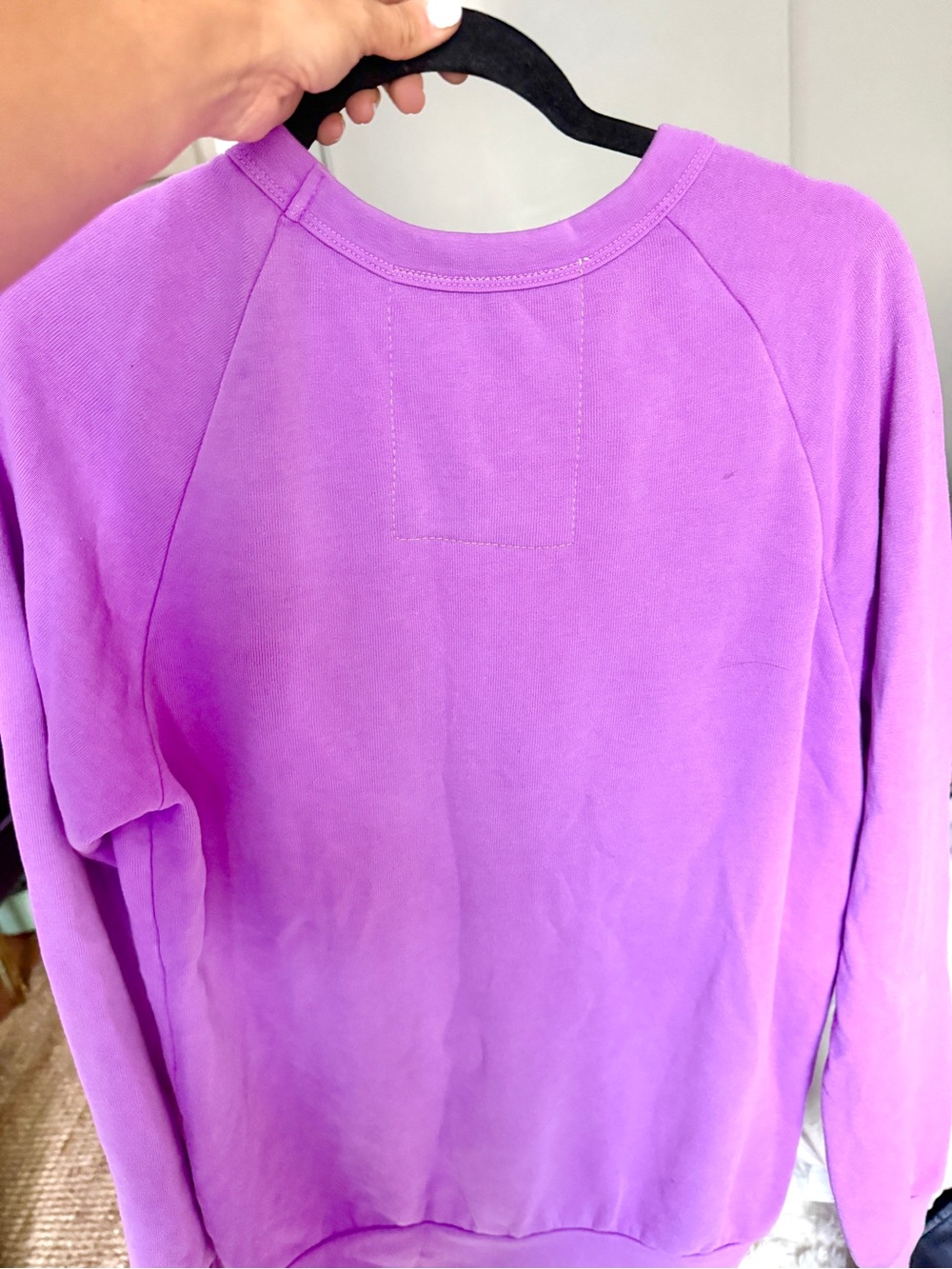 Aviator Nation Purple Crewneck with Pink Lightning Bolt Set - Picture 4 of 11